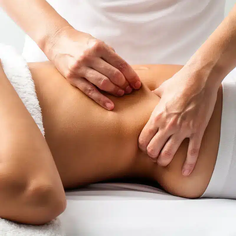 Massage sur table et massage sur chaise | Clinique O5 Sens